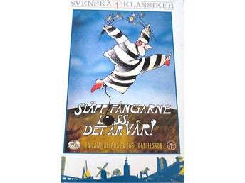 Släpp Fångarne Loss – Det Är Vår! (DVD) (1975) Tage Danielsson, Margaretha Krook