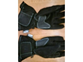Kevlar energi Zed svarta handskar, storlek S