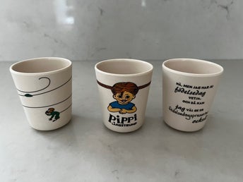 3st Pippi Långstrump Muggar