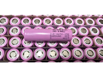 10 stycken Helt nya Samsung 18650-35E Batteri 3400 mAh