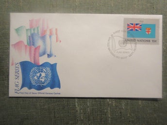 ÄLDRE FDC (FIJI 1980) FLAG SERIES