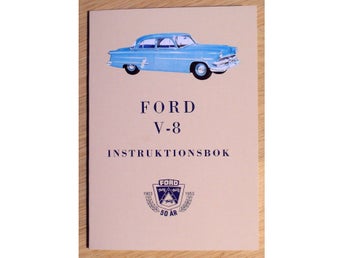 Instruktionsbok Ford 1953