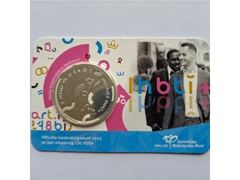 Nederländerna 5 euro 2023 HBTQI+ [coincard]
