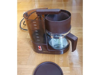 Kenwood Kaffebryggare 7 koppar Retro 60 70-tal