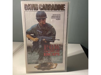 P.O.W. The Escape (VHS) med David Carradine