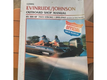 Evinrude/Johnson Outboard Shop Manual 85-300 HP Two-Stroke 1995-2002, Clymer