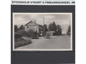 Stenkullen - Esso Bensinstation, bilar