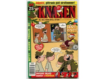 Knasen 1998 nr 25 Hagbard, Rödöga, Fröbergs, Kaxen, Betty