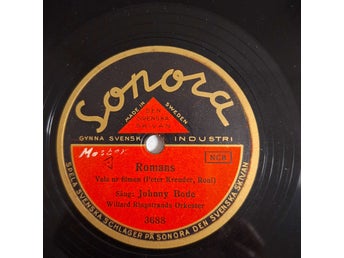 Johnny Bode - Romans / Godnatt lilla vännen , godnatt 78a 1941 VG+