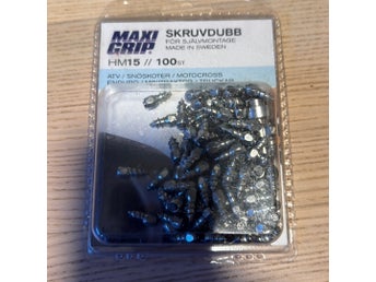 Maxi Grip Skruvdubb HM15 för ATV/Snöskoter/Motocross