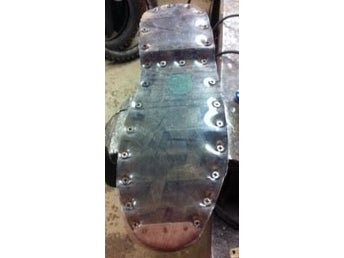 SNÖSULOR CROSS O ENDUROSTÖVLAR TRUCKPLAST RIDÅPLAST TRANSPARENT 700 X 300 X 3 MM