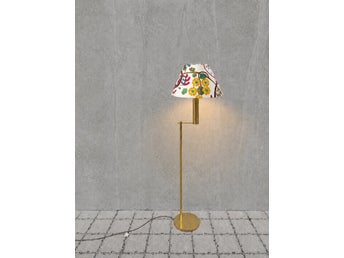 Unik vintage 90-tals golvlampa