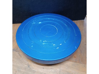 KERAMIKMASKIN Pottery Wheels ROTERANDE DISPLAYSTATIV DEKOR 4,2 KG GJUTJÄRN BRA
