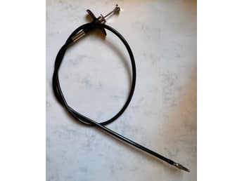 Trådutlösare, låsbar med konisk gänga, ca 70 cm lång