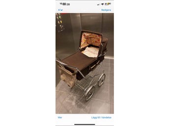 Retro Dockvagn 60-70 tal
