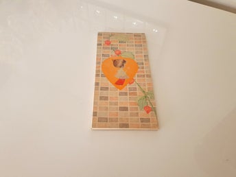 Retro docka brevblock Brevpapper pyssel scrapbooking