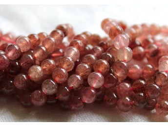 Strawberry kvarts 6 mm