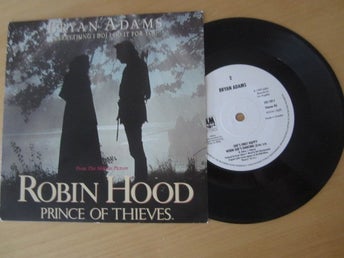 Bryan Adams singel 1989 - (Everything I Do) I Do It For You (Vinyl)