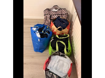 Stort parti med blandade vuxenkläder