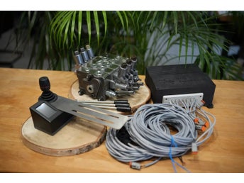 Proportionell panelbrandsalamander + Walvoil DPX100, 3 sektioner