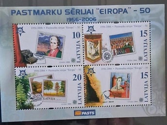 Europa 1956-2006 Lettland Block 21 postfriskt