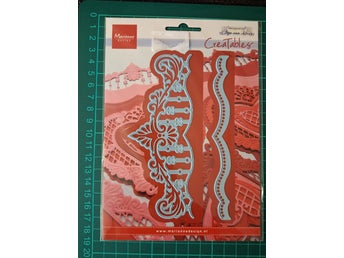Superfina dies för scrapbooking.