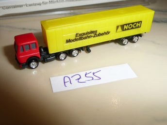 Modelljärnväg Modellbil Z Lastbil Truck Trailer