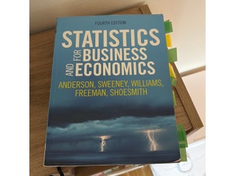 Statistics for Business and Economics av Anderson, Sweeney, Williams, Freeman