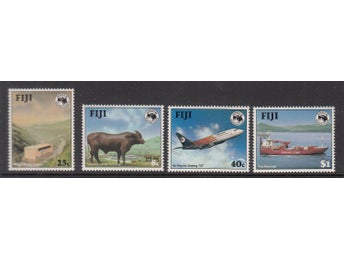 Fiji, Mi 508-11, fraktbåt, flygplan, ko, xx