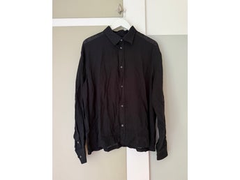 [Nyskick] Weekday Oversized Boxy Linen Shirt Strl: S.