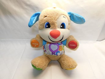 Fisher Price Lärande Ljud Valp Baby Leksak från 6 Månader Obs Info