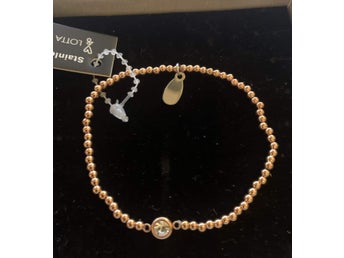 SUPERREA 50% Lotta Design Of Sweden Stål Armband ST875AB