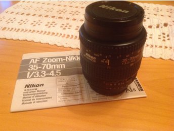 Nikon af zoom nikkor 35-70mm