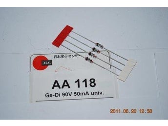 Diod AA118 4 stycken