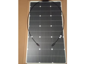 8 x 100W 18V bärbara flexibla monokristallina kisel solpaneler, hög flexibilitet