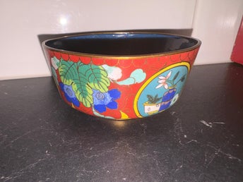 SKÅL, cloisonne, Kina