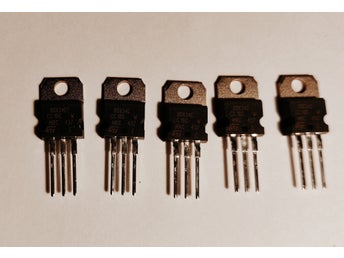5 st. BDX34C Transistorer PNP darlington 10A 100V