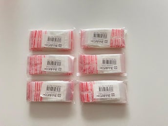 600 st Blixtlåspåsar 40 x 60 mm - Zip påsar med skrivfält - FRI FRAKT