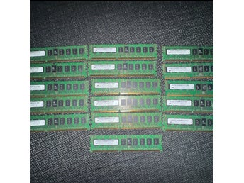 Totalt ram minne till server, PC3 - 16 st x 4 gb samt 2 st 2 gb stickor