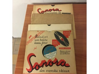 4 st Stenkakor 78 varv bla Britta Borg, Jimmy Dorsey, Kurt Foss & Reidar Böe