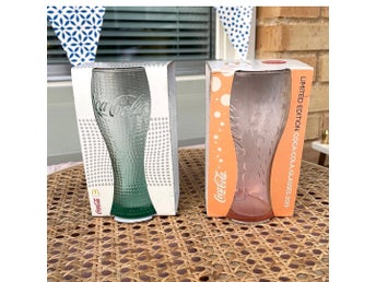 Oanvända Coca-Cola Glas, Limited Edition: 2013 och 2019