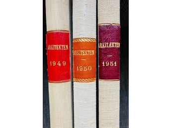Arkitekten Danmark Finn Juhl Arne Jacobsen Mid Century Modernism 1949-1951