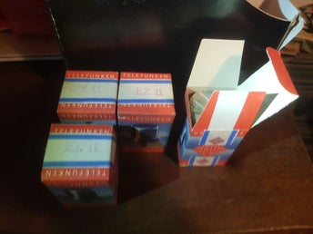 Vintage 4xTelefunkenx EZ 11 Elektronrör