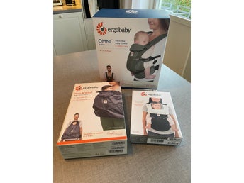 Ergobaby omni breeze + tillbehör