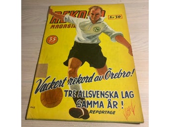 Tidningen Rekord Rekordmagasinet 1948 nr 30 - (baksidan saknas)