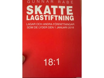 Skatte Lagstiftning av Gunnar Rabe, 2018