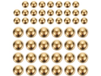Massiva Mässingskulor i Precisionstillverkning (Pack-50)