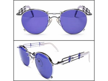 Jean Paul Gaultier Steampunk Sunglasses 56-0174 1st Gen w/ JPG Case Rare Vintage