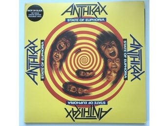 Anthrax: State Of Euphoria - 2 x GUL VINYL