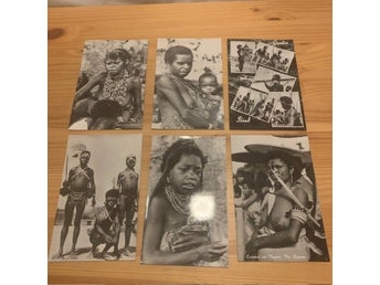 Vykort: Nya Guinea 6st